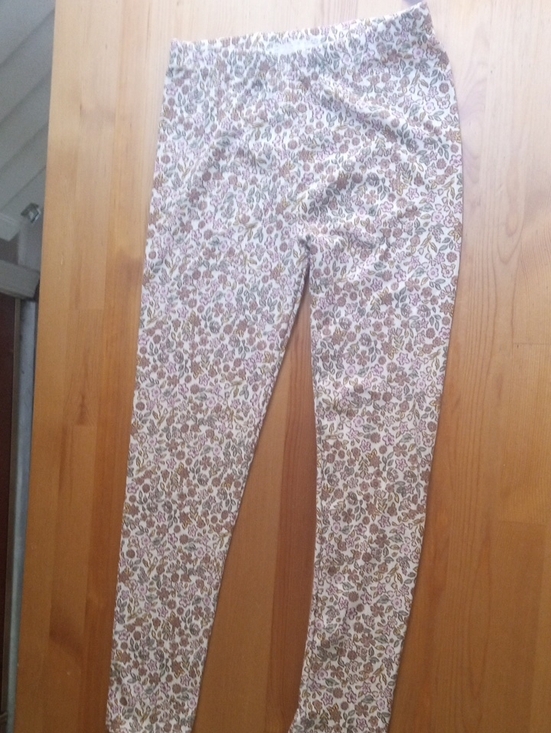 btween Other - btween Pink and Green Floral Kids Leggings